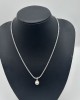 Silver Pearl Necklace