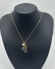 Gold Half Butterfly Necklace