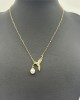 Golden Bird Pearl Necklace
