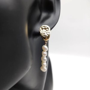 Four Pearl Earrings