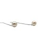 Silver Pearl Ear Thread