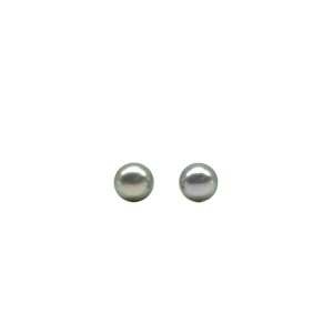 Silver Pearl Earrings