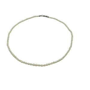 Rice Beads Pearl Necklace