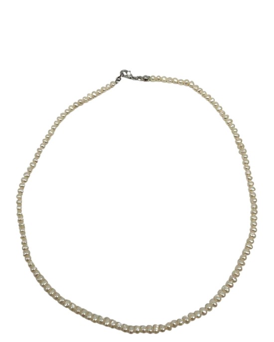 Irregular Pearl Necklace