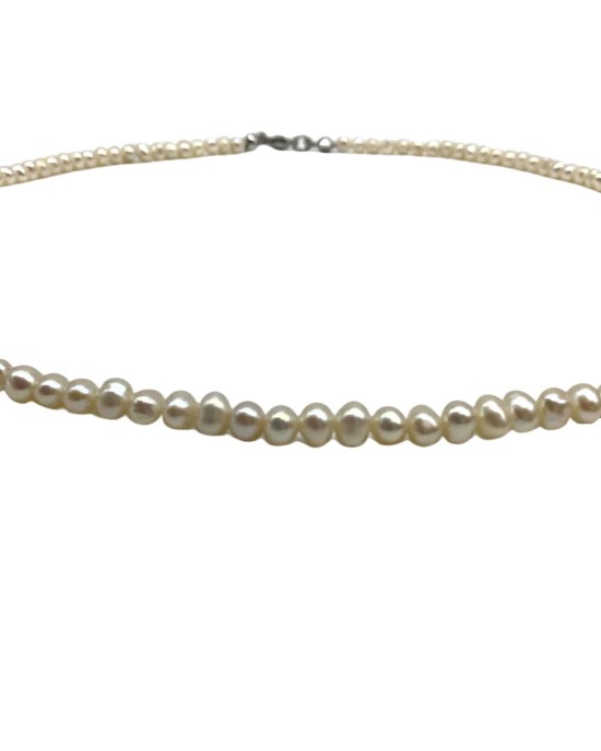 Irregular Pearl Necklace