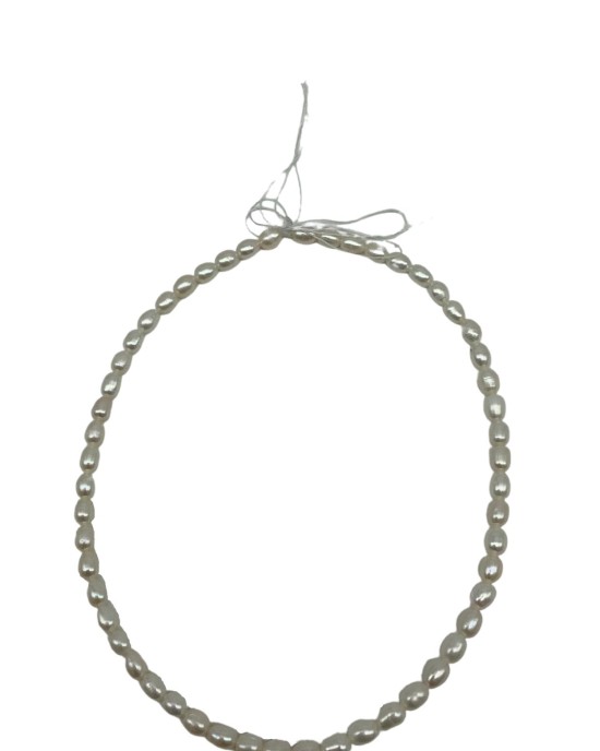 Rice Beads Pearl Necklace