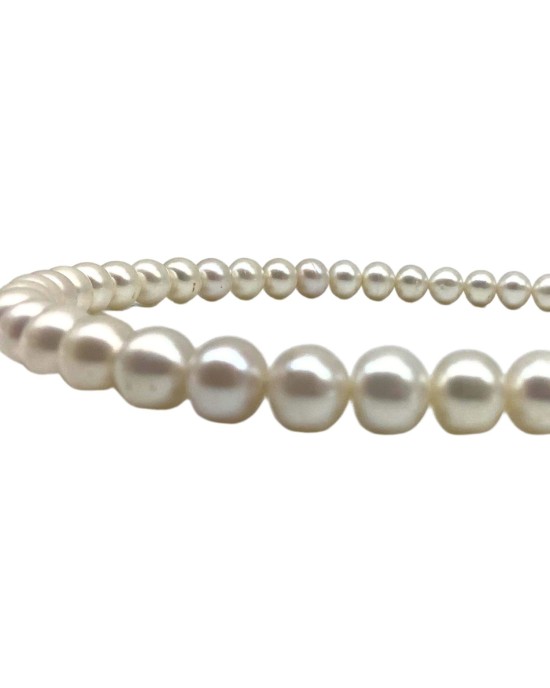 Gold Pearl Necklace