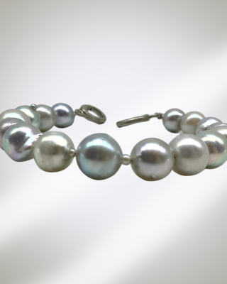 Grey Pearl Bracelet