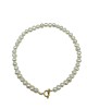 White Baroque Pearl Necklace