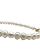 White Baroque Pearl Necklace