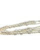 Long White Multi-Purpose Pearl Necklace