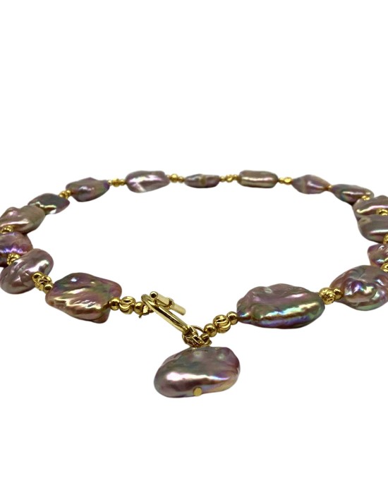 Baroque Irregular Necklace